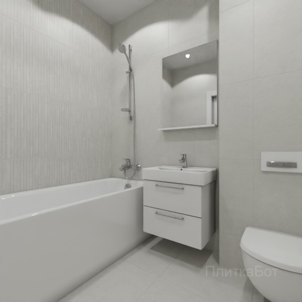 ALMA ceramica 2026, Шарп, Контрастные стены вертикально №1