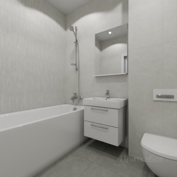 ALMA ceramica 2026, Шарп, Контрастные стены вертикально №4