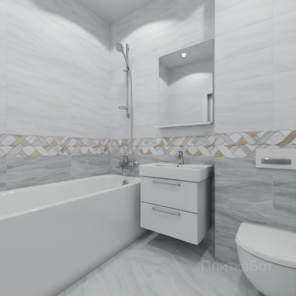 ALMA ceramica 2026, Слэйт рок, Низ-верх и декор