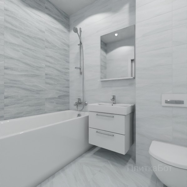 ALMA ceramica 2026, Слэйт рок, Контрастные стены