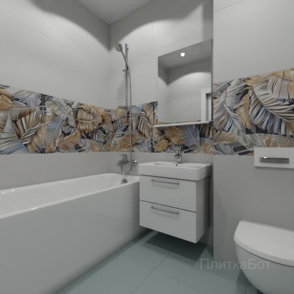 ALMA ceramica 2026, Спектор, Декор по центру №3