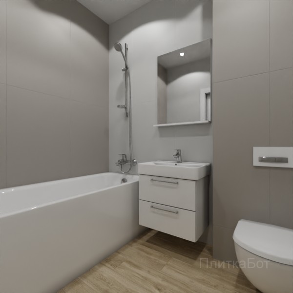 ALMA ceramica 2026, Спектор, Контрастные стены вертикально, контраст у инсталляции, палубная №3