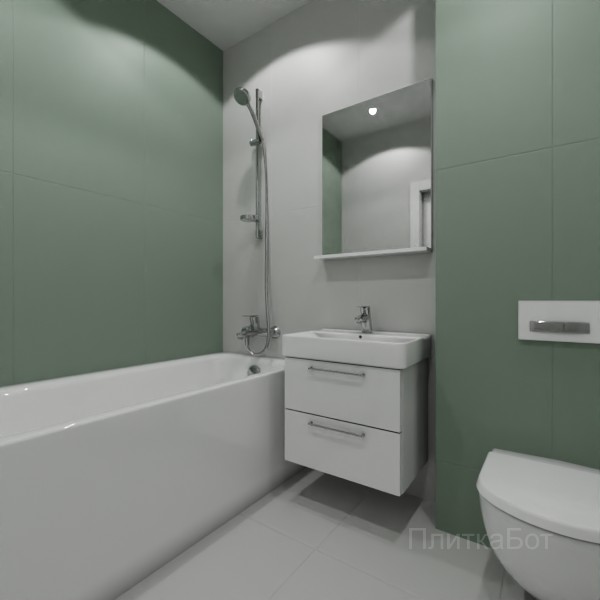 ALMA ceramica 2026, Спектор, Контрастные стены вертикально, контраст у инсталляции №1
