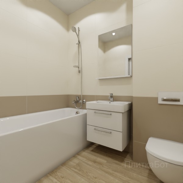 ALMA ceramica 2026, Спектор (беж), Низ-верх, палубная №1