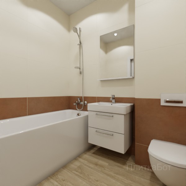 ALMA ceramica 2026, Спектор (беж), Низ-верх, палубная №2