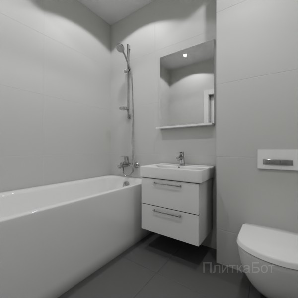 ALMA ceramica 2026, Спектор (сер), Без декора №3