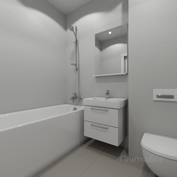 ALMA ceramica 2026, Спектор (сер), Без декора №4