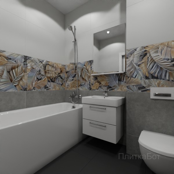 ALMA ceramica 2026, Спектор (сер), Низ-верх и декор №2