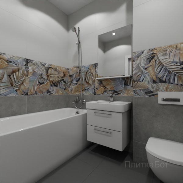 ALMA ceramica 2026, Спектор (сер), Низ-верх и декор №3