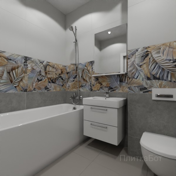 ALMA ceramica 2026, Спектор (сер), Низ-верх и декор №4