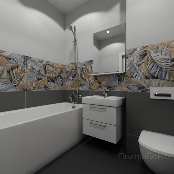 ALMA ceramica 2026, Спектор (сер), Низ-верх и декор №6