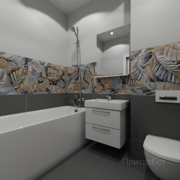 ALMA ceramica 2026, Спектор (сер), Низ-верх и декор №7