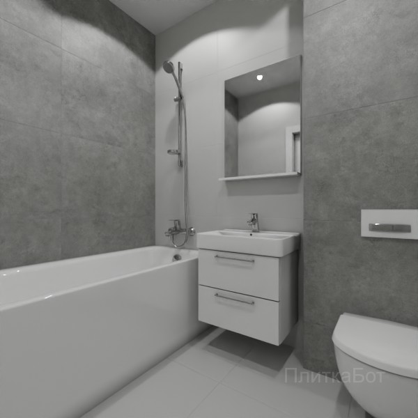 ALMA ceramica 2026, Спектор (сер), Контрастные стены, контраст у инсталляции №1