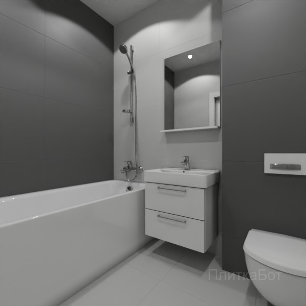 ALMA ceramica 2026, Спектор (сер), Контрастные стены, контраст у инсталляции №5