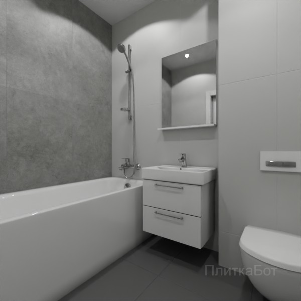 ALMA ceramica 2026, Спектор (сер), Контрастные стены вертикально №3