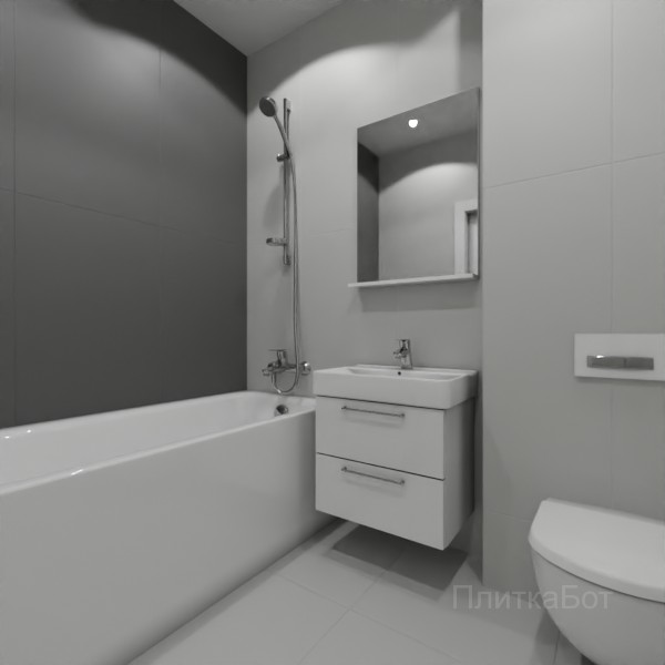ALMA ceramica 2026, Спектор (сер), Контрастные стены вертикально №5
