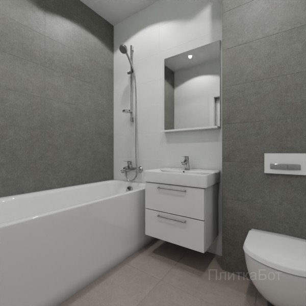 ALMA ceramica 2026, Стерео, Контрастные стены, контраст у инсталляции №2