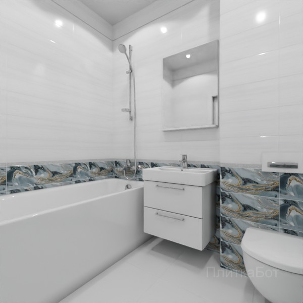 ALMA ceramica 2026, Тори, Низ-верх, бордюр и полоса №2