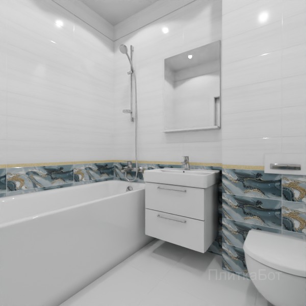 ALMA ceramica 2026, Тори, Низ-верх, бордюр и полоса №5