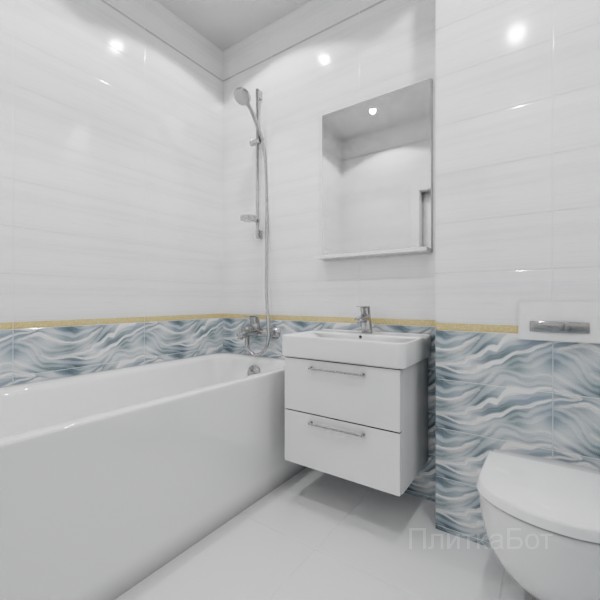 ALMA ceramica 2026, Тори, Низ-верх, бордюр и полоса №7