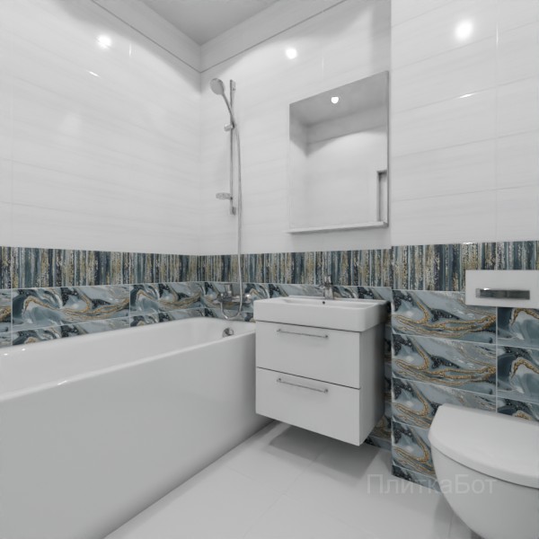 ALMA ceramica 2026, Тори, Низ-верх, декор и полоса №2