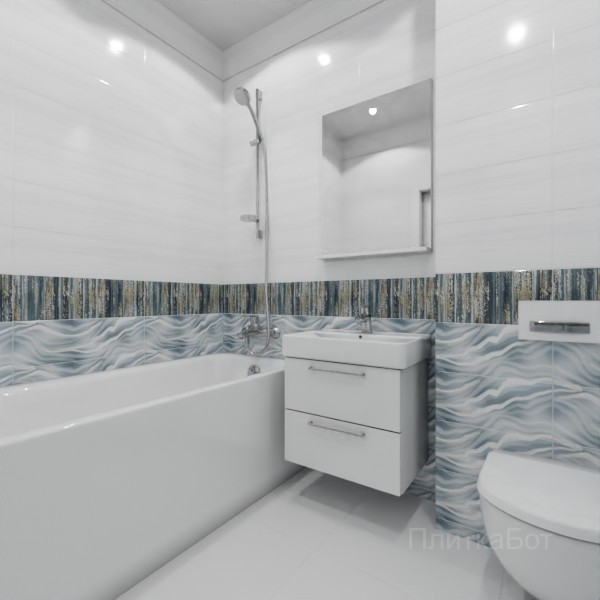 ALMA ceramica 2026, Тори, Низ-верх, декор и полоса №3