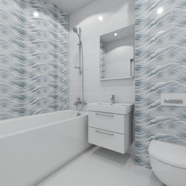 ALMA ceramica 2026, Тори, Контрастные стены, контраст у инсталляции №3