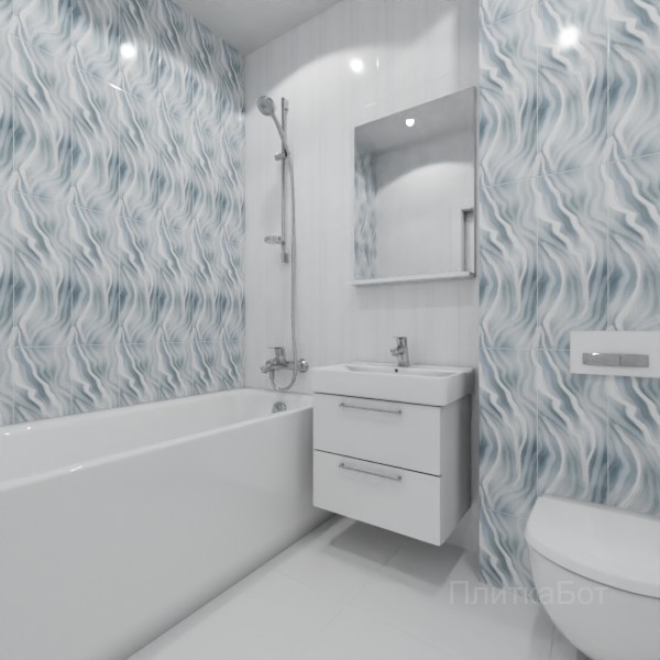ALMA ceramica 2026, Тори, Контрастные стены вертикально, контраст у инсталляции №3