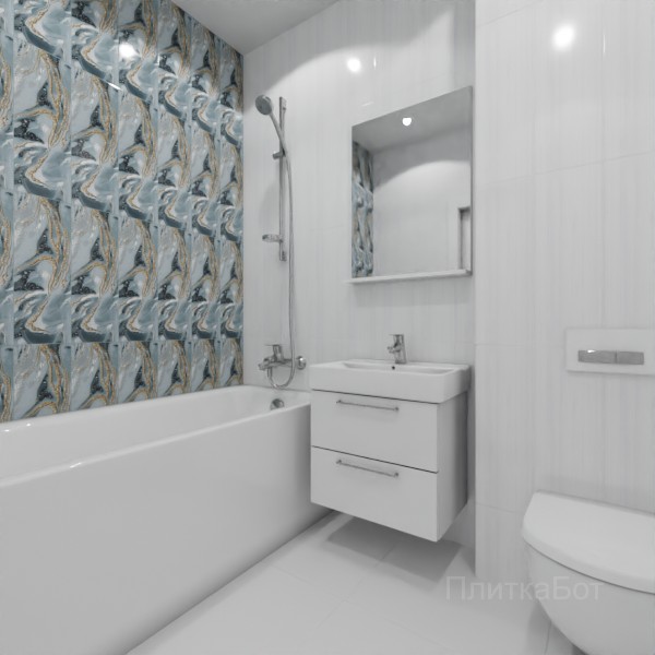 ALMA ceramica 2026, Тори, Контрастные стены вертикально №2