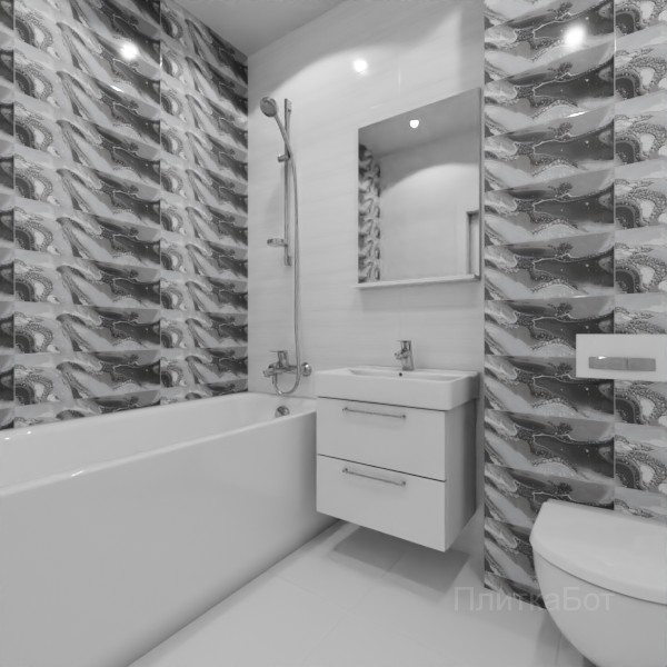 ALMA ceramica 2026, Тори (сер), Контрастные стены, контраст у инсталляции №1
