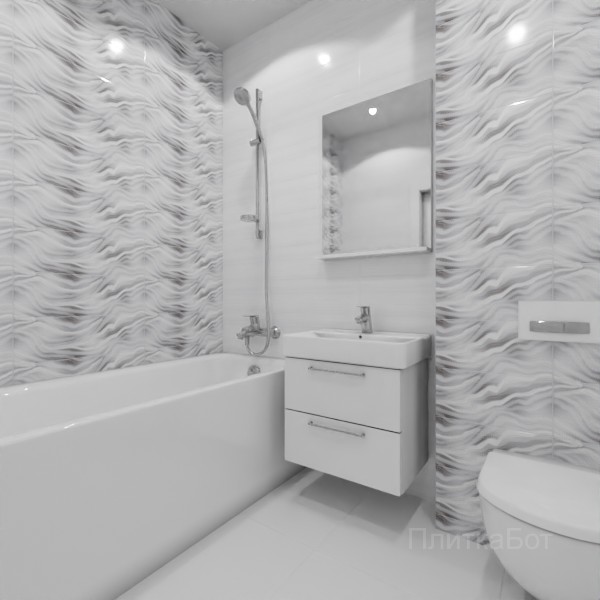 ALMA ceramica 2026, Тори (сер), Контрастные стены, контраст у инсталляции №3