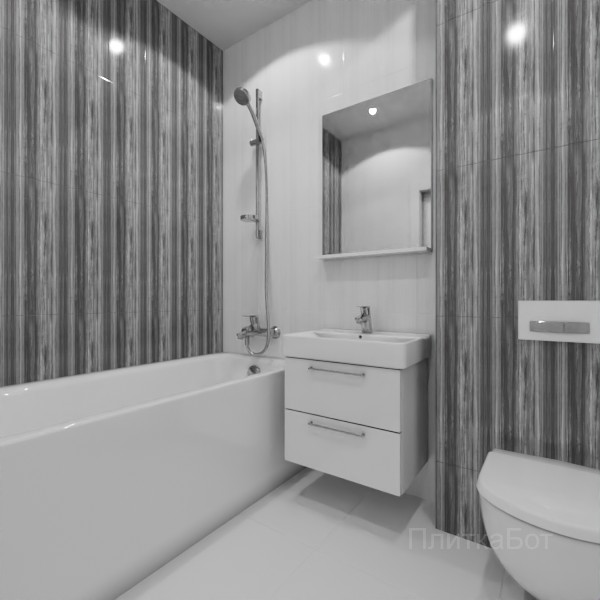 ALMA ceramica 2026, Тори (сер), Контрастные стены вертикально, контраст у инсталляции №4