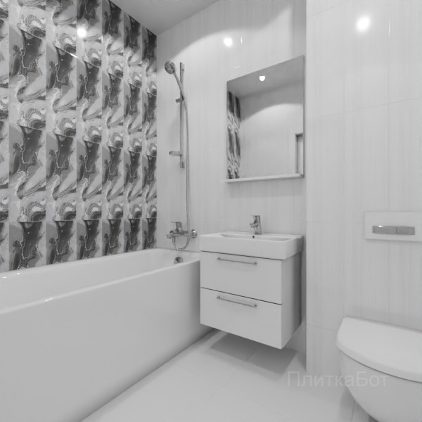 ALMA ceramica 2026, Тори (сер), Контрастные стены вертикально №1