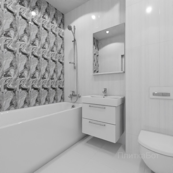 ALMA ceramica 2026, Тори (сер), Контрастные стены вертикально №2