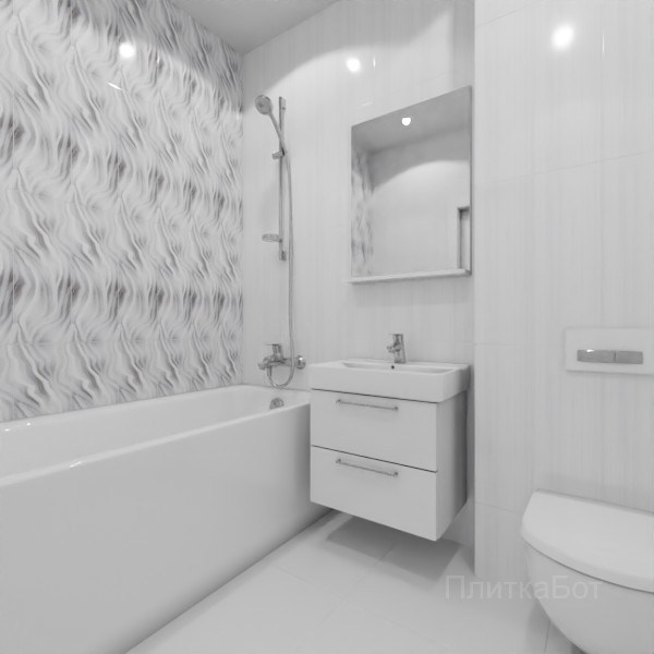 ALMA ceramica 2026, Тори (сер), Контрастные стены вертикально №3