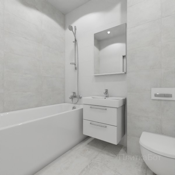 ALMA ceramica 2026, Тотем, Контрастные стены, контраст у инсталляции №2