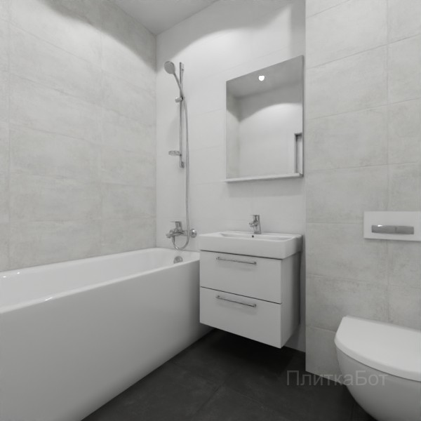 ALMA ceramica 2026, Тотем, Контрастные стены, контраст у инсталляции №3