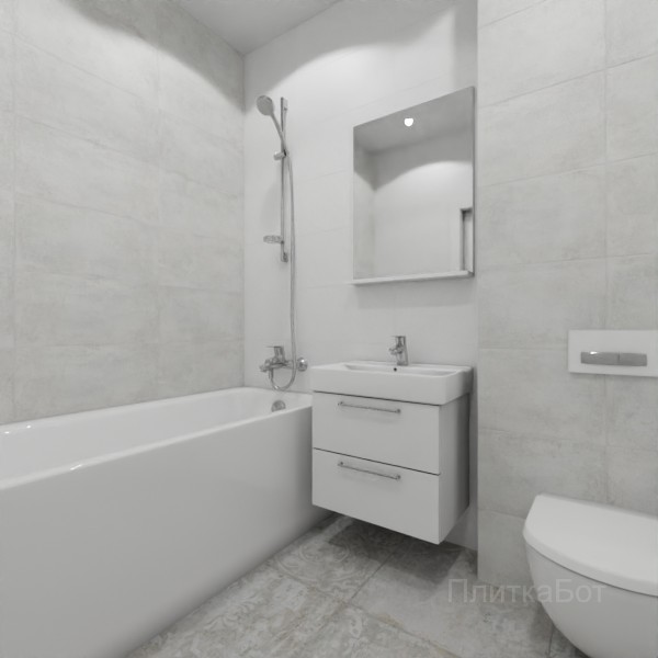 ALMA ceramica 2026, Тотем, Контрастные стены, контраст у инсталляции №4