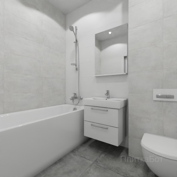 ALMA ceramica 2026, Тотем, Контрастные стены, контраст у инсталляции №5