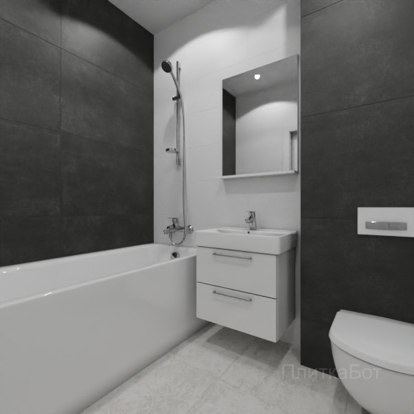 ALMA ceramica 2026, Тотем, Контрастные стены, контраст у инсталляции №12