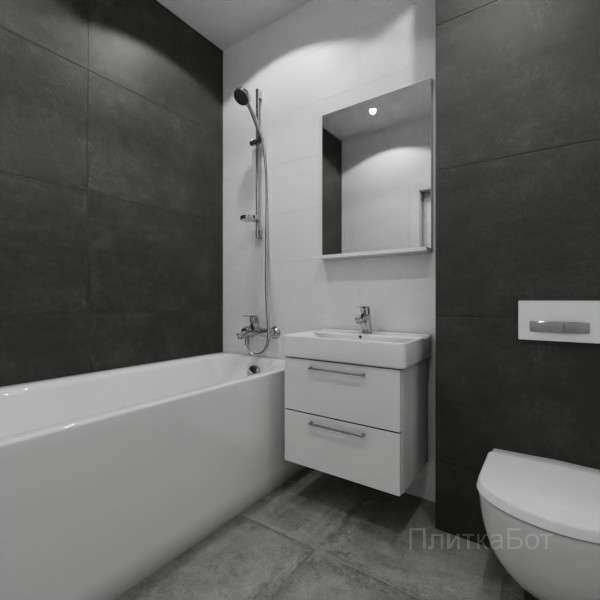 ALMA ceramica 2026, Тотем, Контрастные стены, контраст у инсталляции №15
