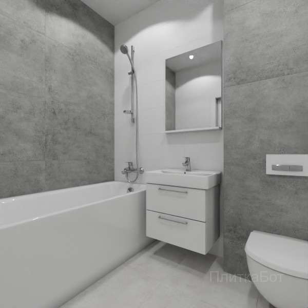 ALMA ceramica 2026, Тотем, Контрастные стены, контраст у инсталляции №16