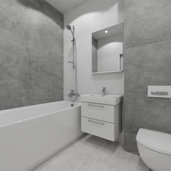 ALMA ceramica 2026, Тотем, Контрастные стены, контраст у инсталляции №17