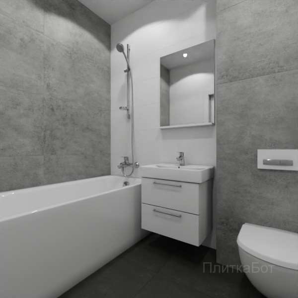 ALMA ceramica 2026, Тотем, Контрастные стены, контраст у инсталляции №18