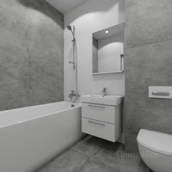 ALMA ceramica 2026, Тотем, Контрастные стены, контраст у инсталляции №20