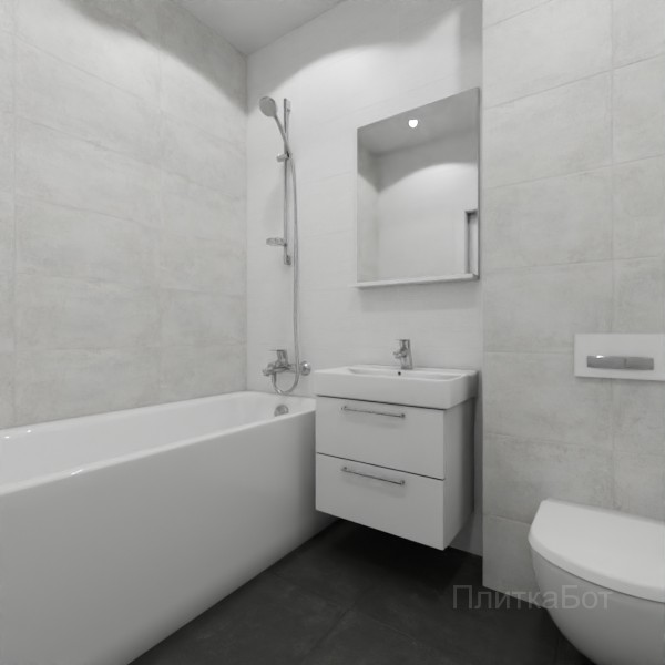 ALMA ceramica 2026, Тотем, Контрастные стены, контраст у инсталляции №23