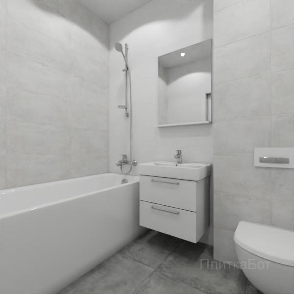 ALMA ceramica 2026, Тотем, Контрастные стены, контраст у инсталляции №25