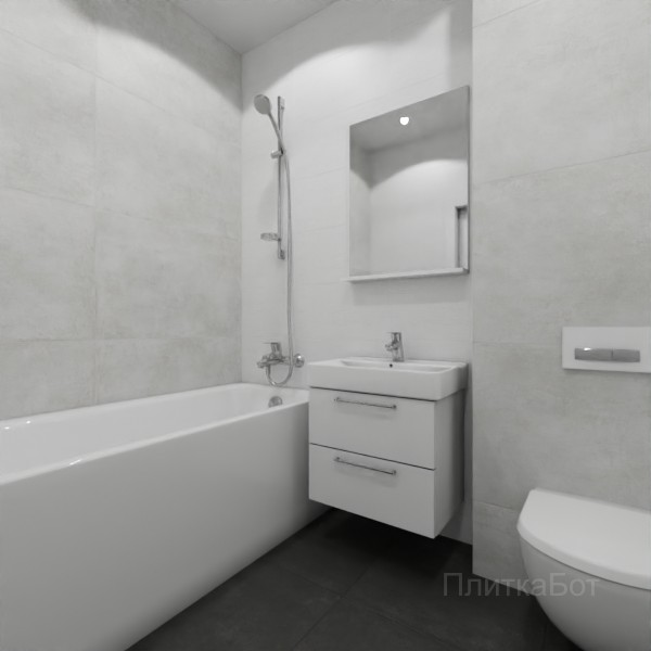 ALMA ceramica 2026, Тотем, Контрастные стены, контраст у инсталляции №28