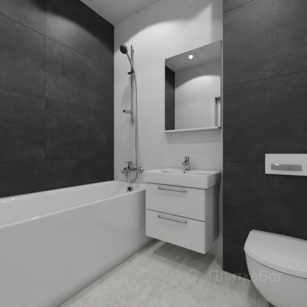 ALMA ceramica 2026, Тотем, Контрастные стены, контраст у инсталляции №32