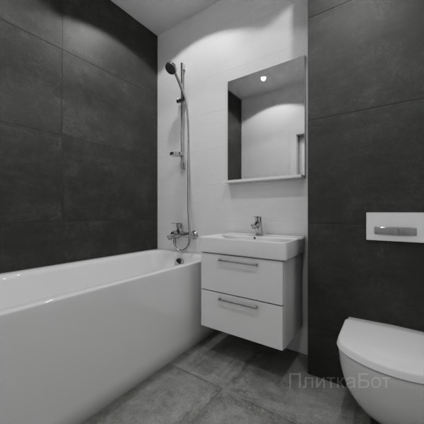 ALMA ceramica 2026, Тотем, Контрастные стены, контраст у инсталляции №35